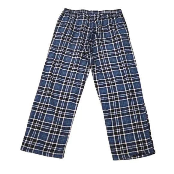 [Goodfellow] Hi Rise Blue Plaid Drawstring Pajamas - Size XL - Picture 3 of 8